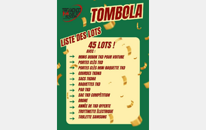 TIRAGE DE LA TOMBOMLA :