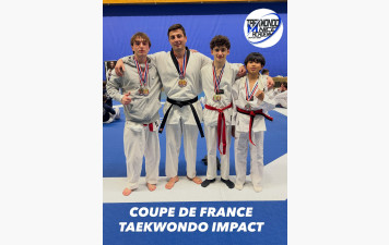 COUPE DE FRANCE TAEKWONDO IMPACT