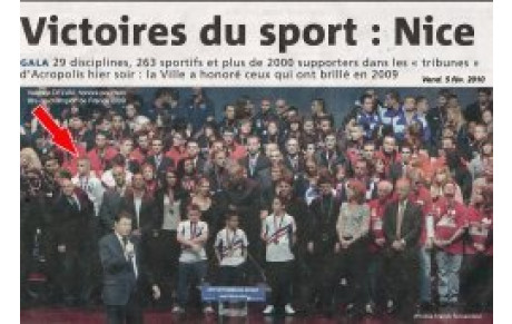 LES VICTOIRES DU SPORT : à NICE